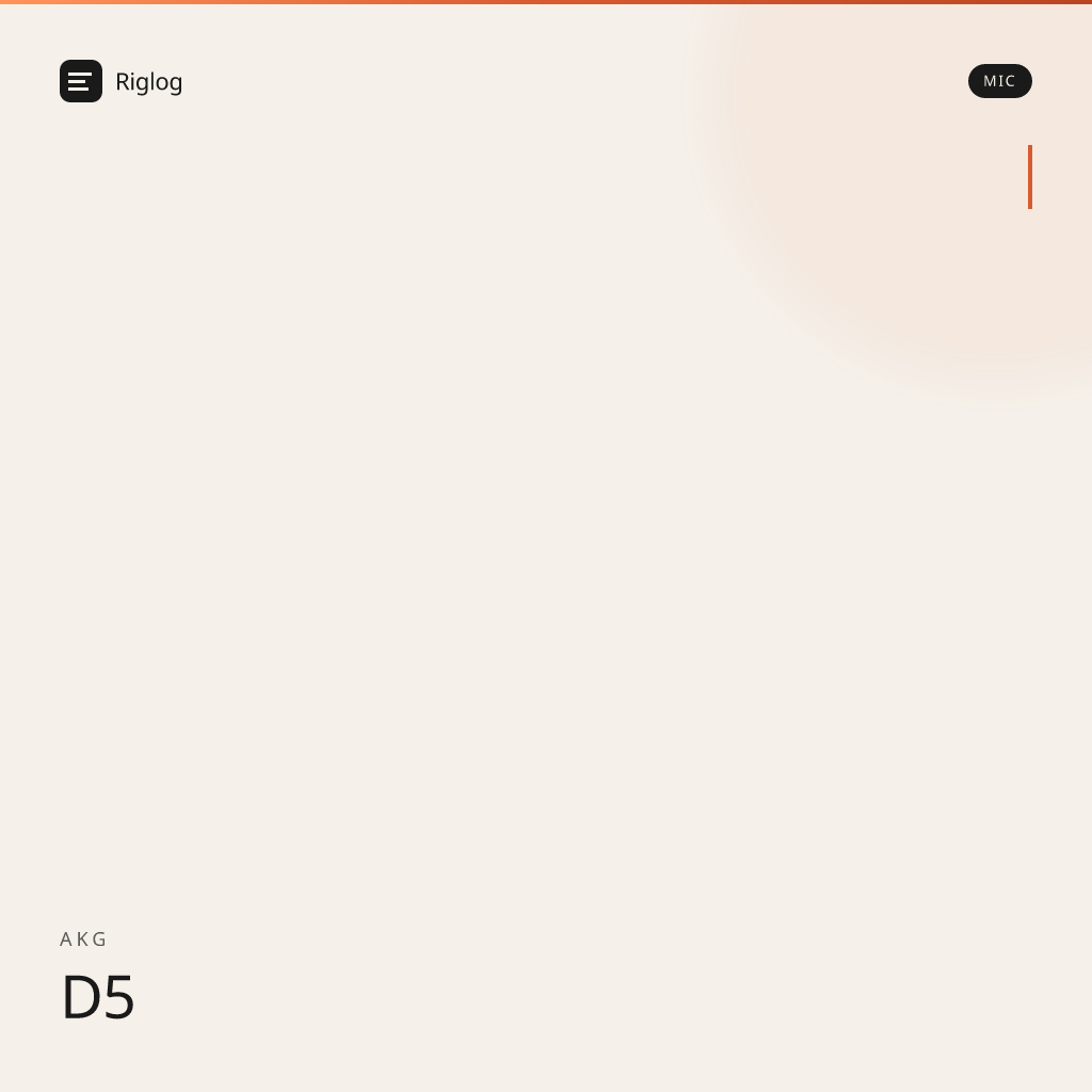 AKG D5