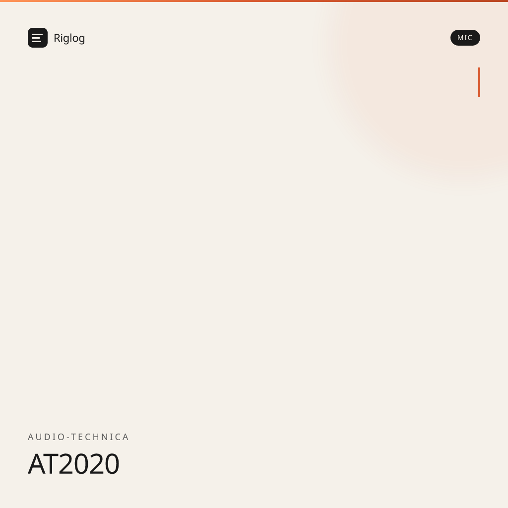 Audio-Technica AT2020