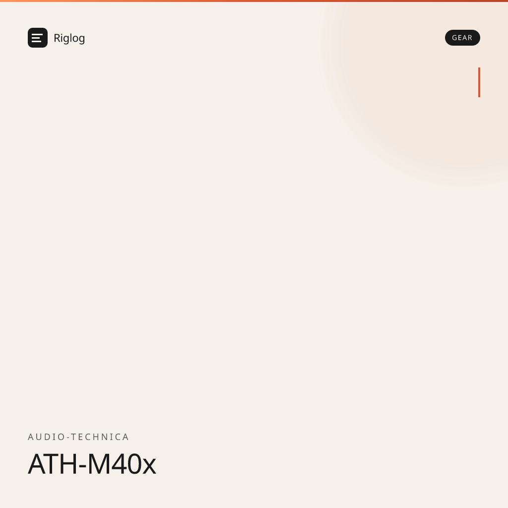Audio-Technica ATH-M40x