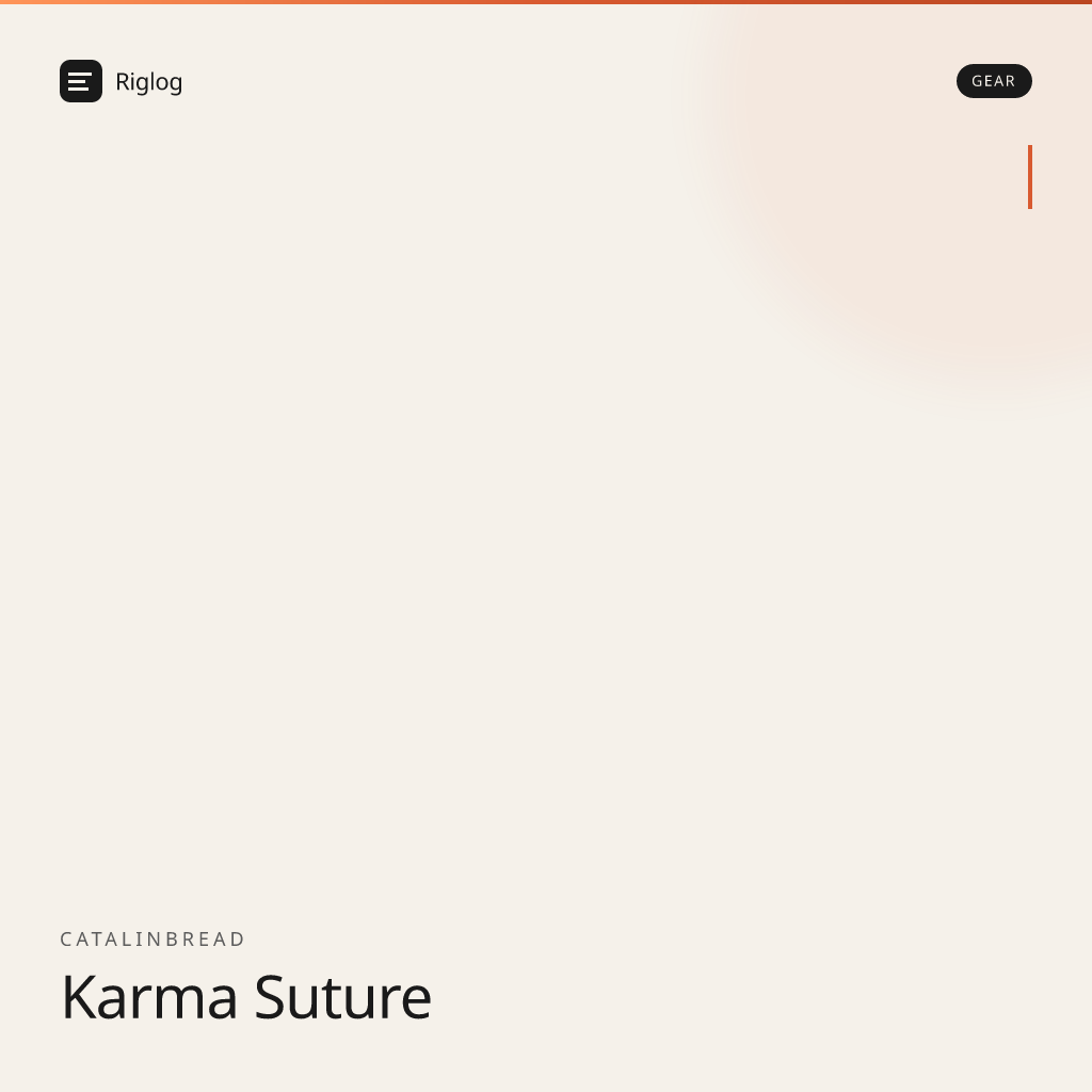 Catalinbread Karma Suture