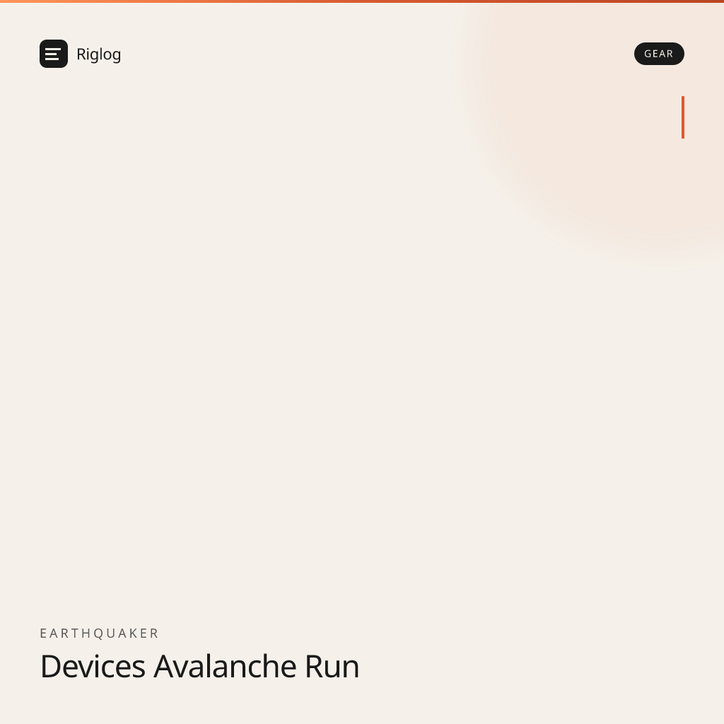 Earthquaker Devices Avalanche Run