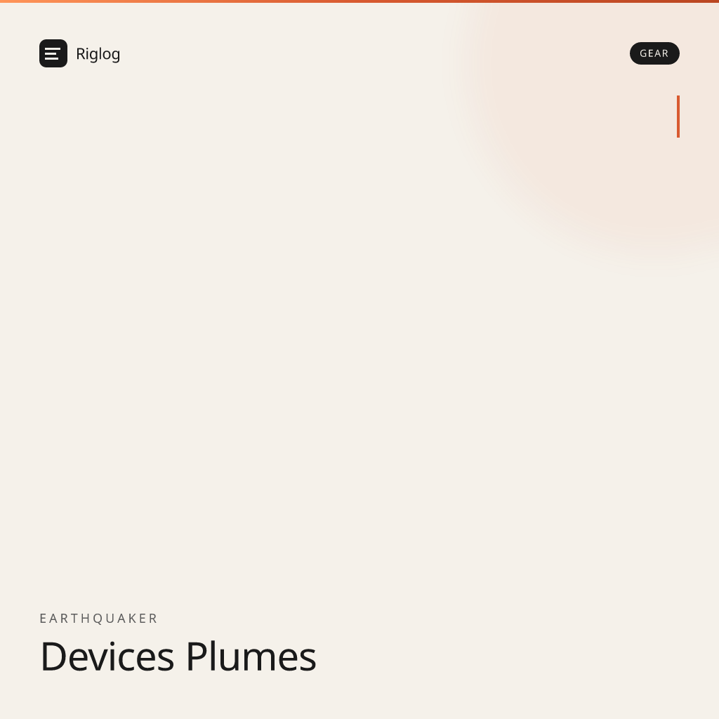 Earthquaker Devices Plumes