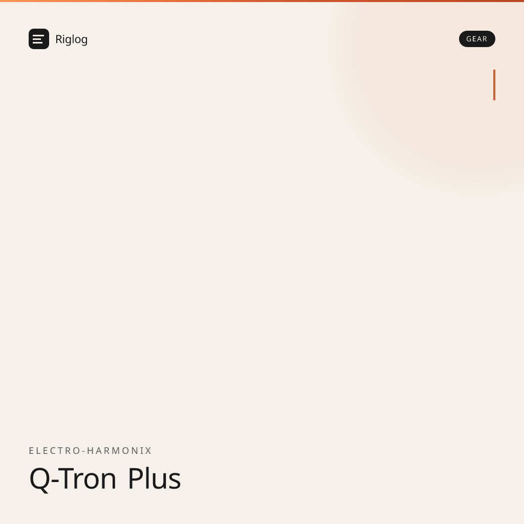 Electro-Harmonix Q-Tron Plus
