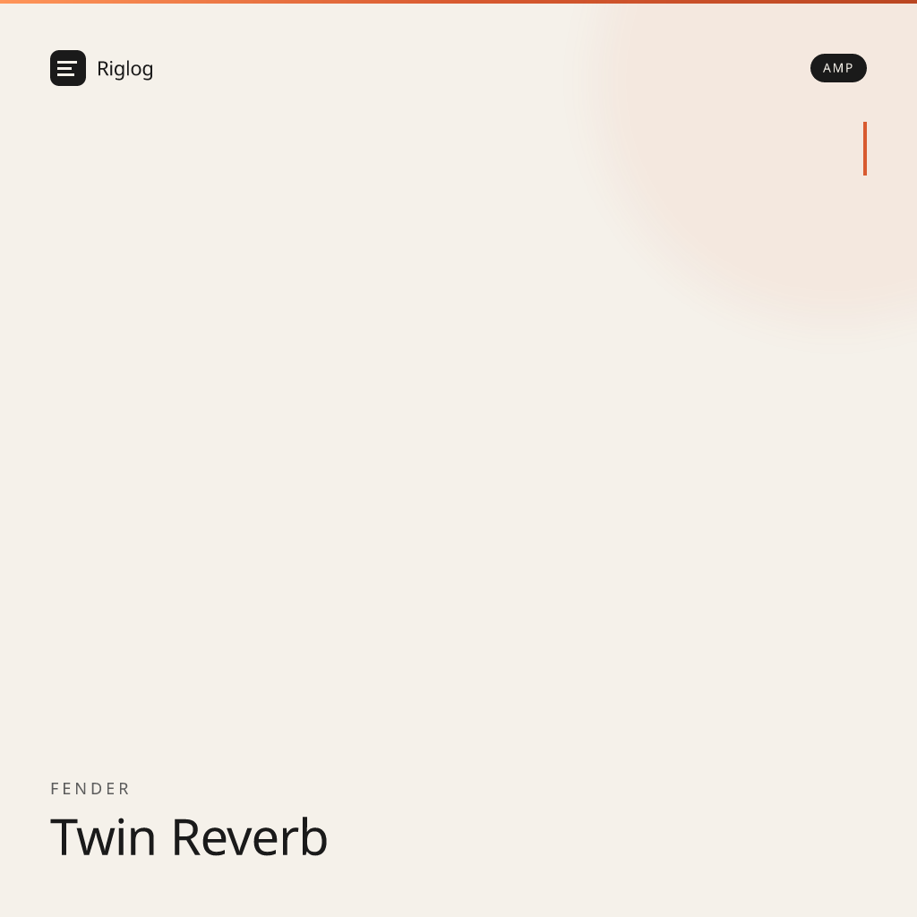 Fender Twin Reverb