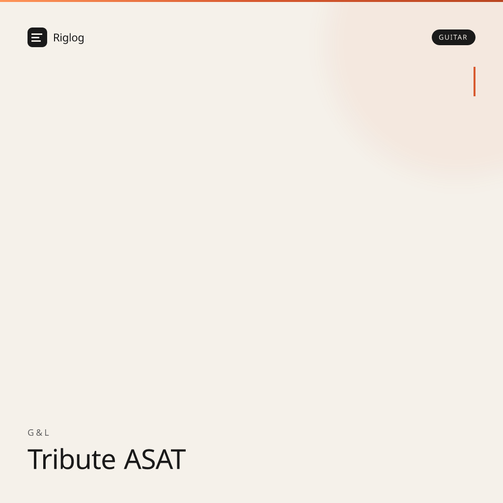 G&L Tribute ASAT