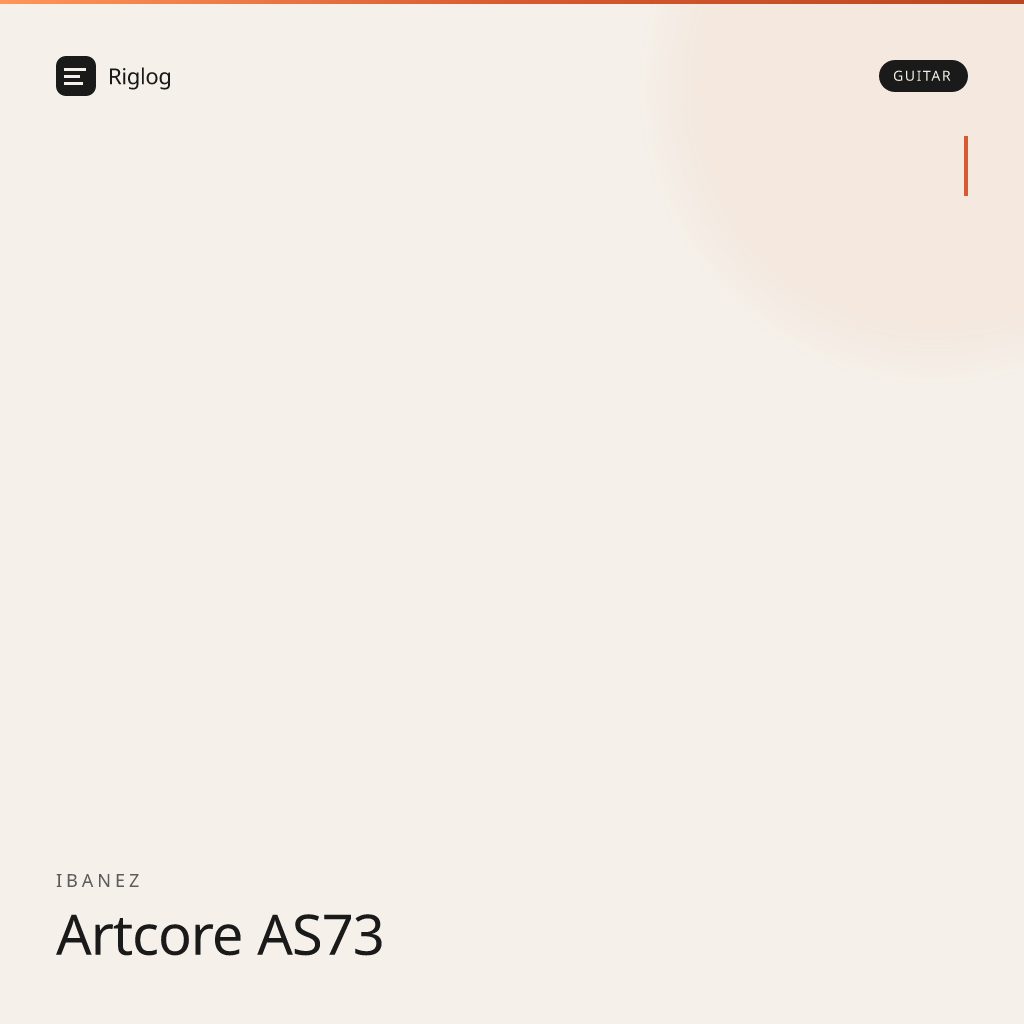 Ibanez Artcore AS73