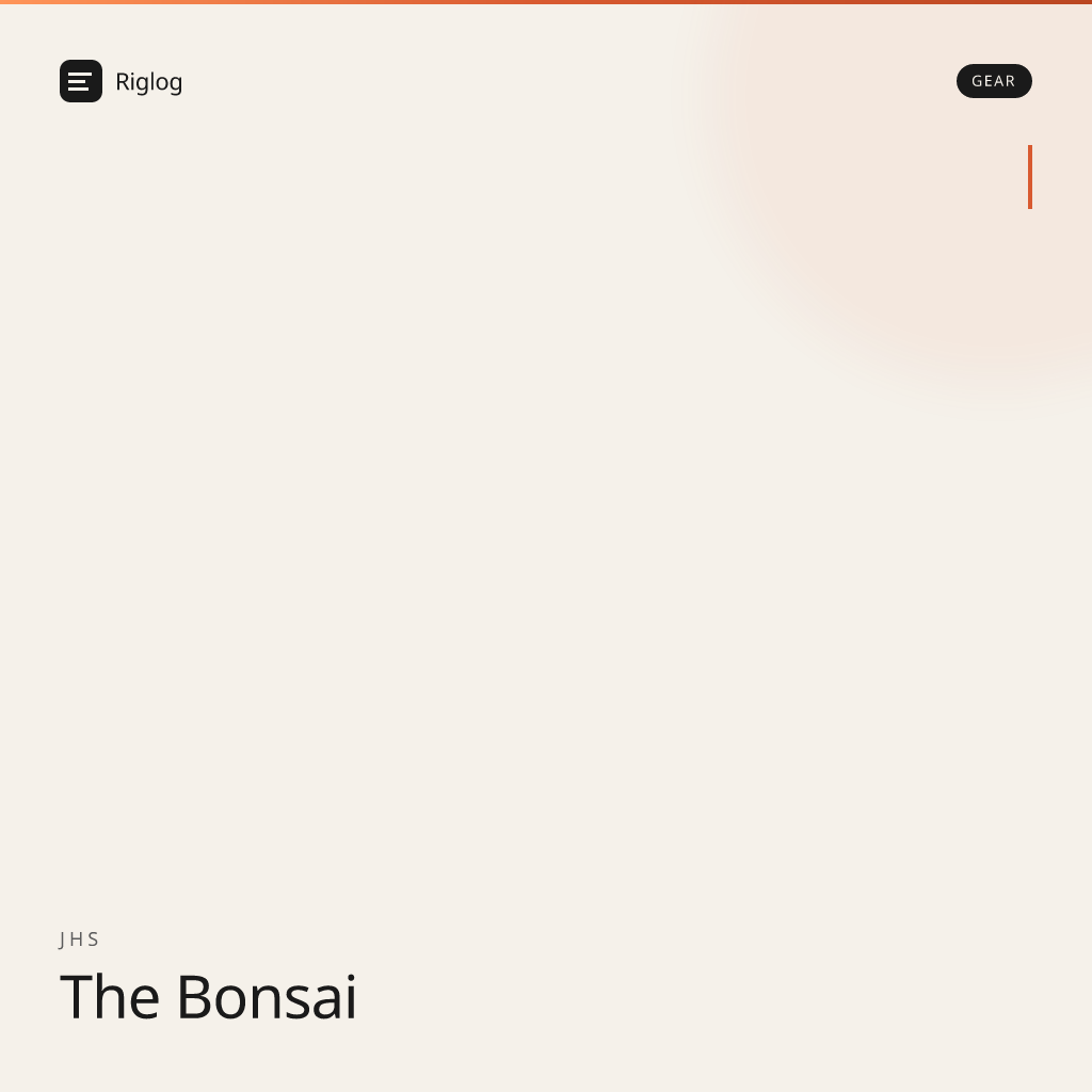 JHS The Bonsai