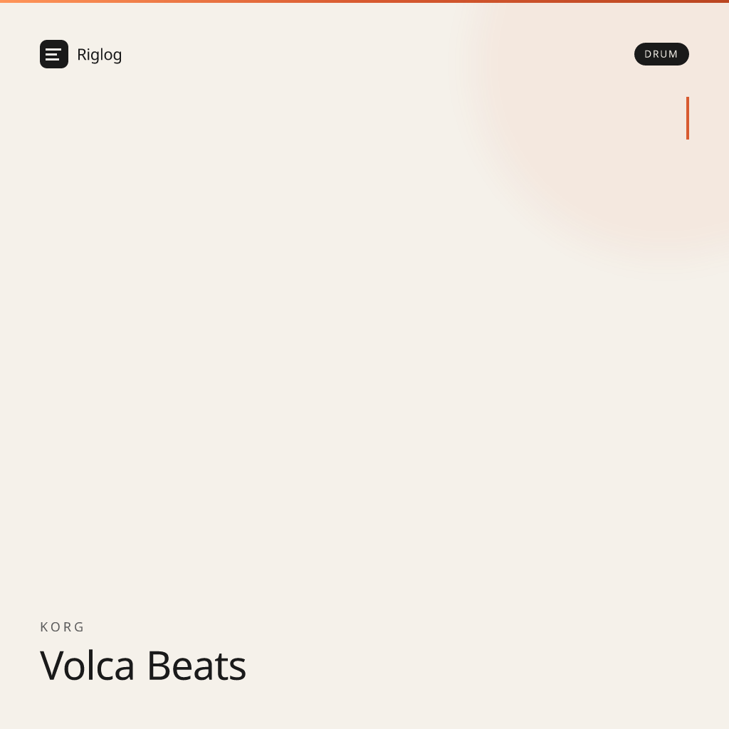 Korg Volca Beats