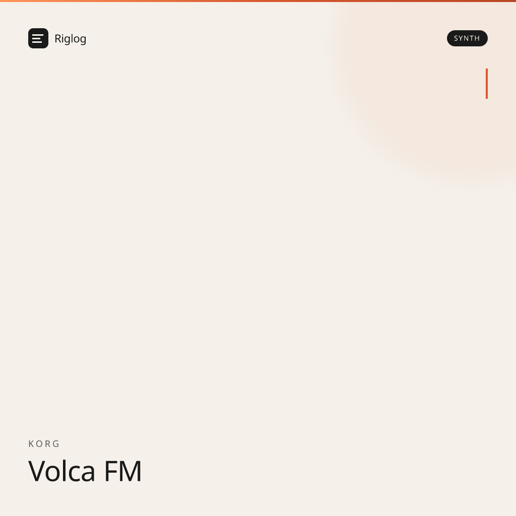 Korg Volca FM