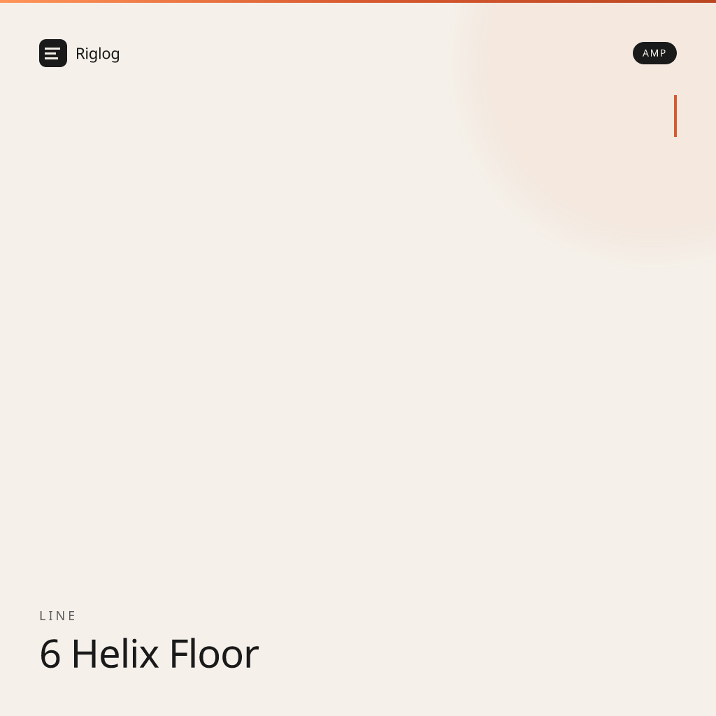 Line 6 Helix Floor