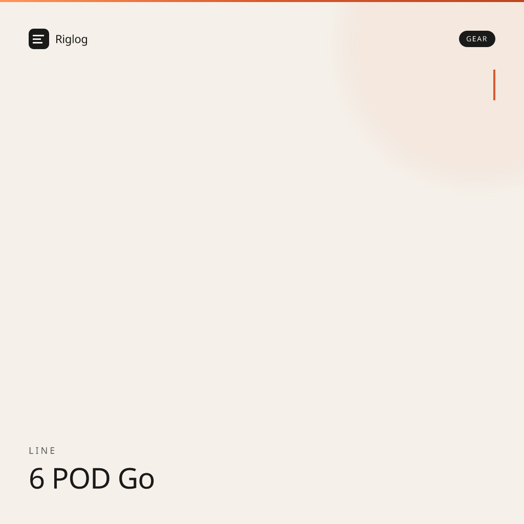Line 6 POD Go