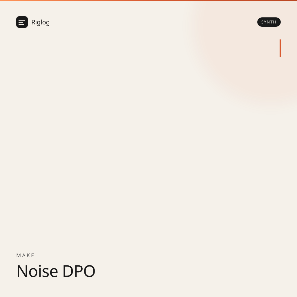 Make Noise DPO