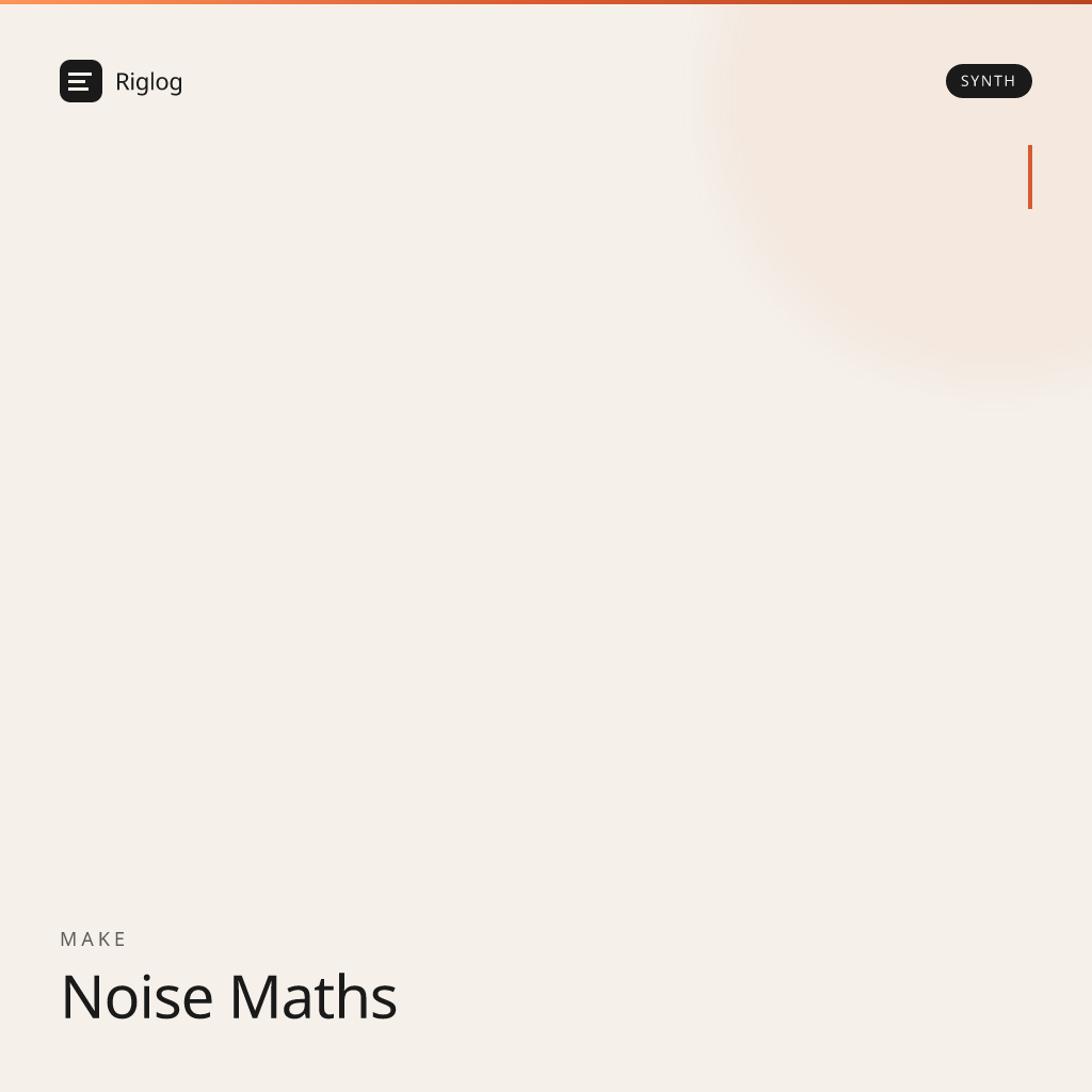Make Noise Maths