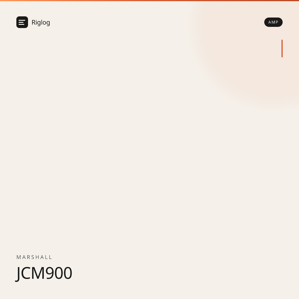 Marshall JCM900