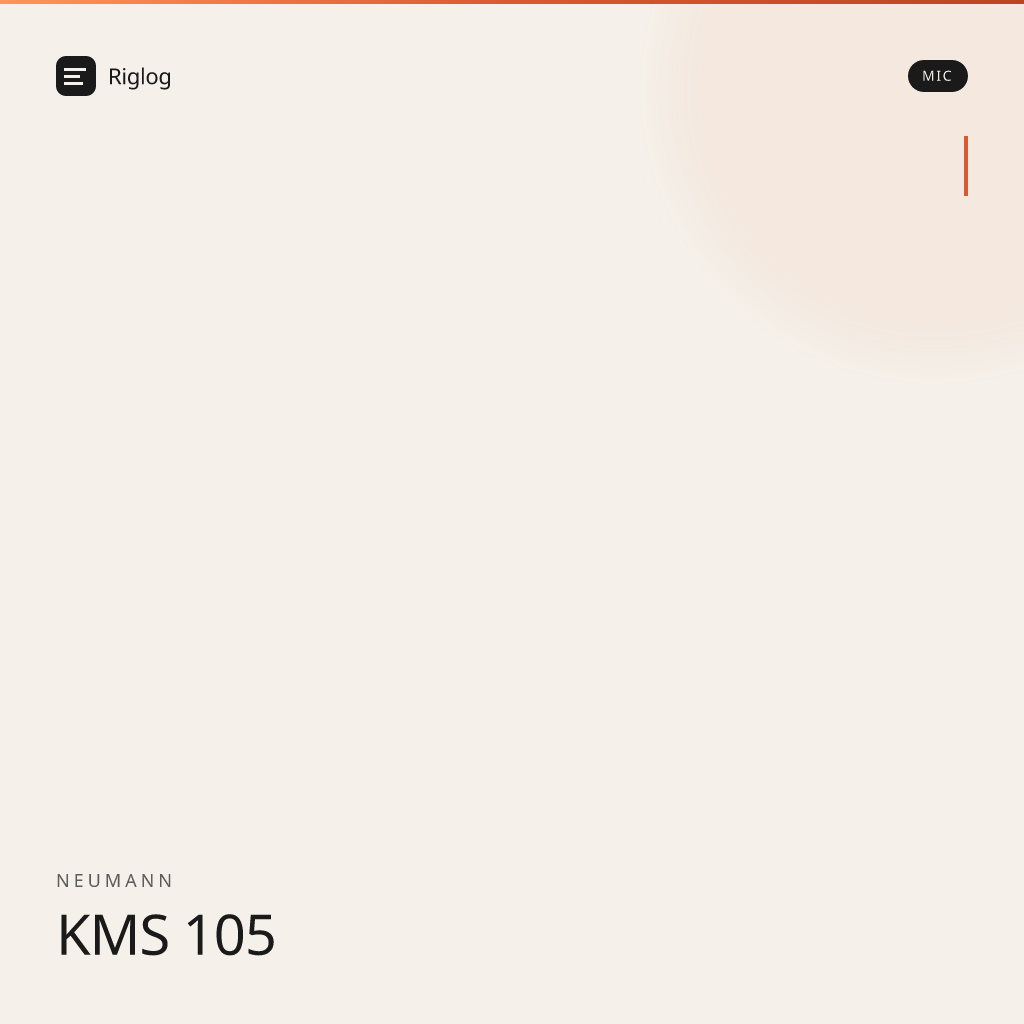Neumann KMS 105