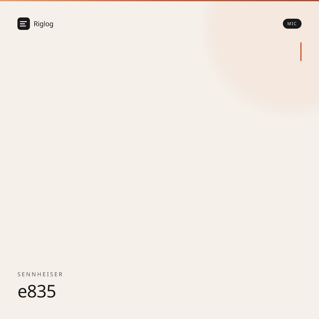 Sennheiser e835