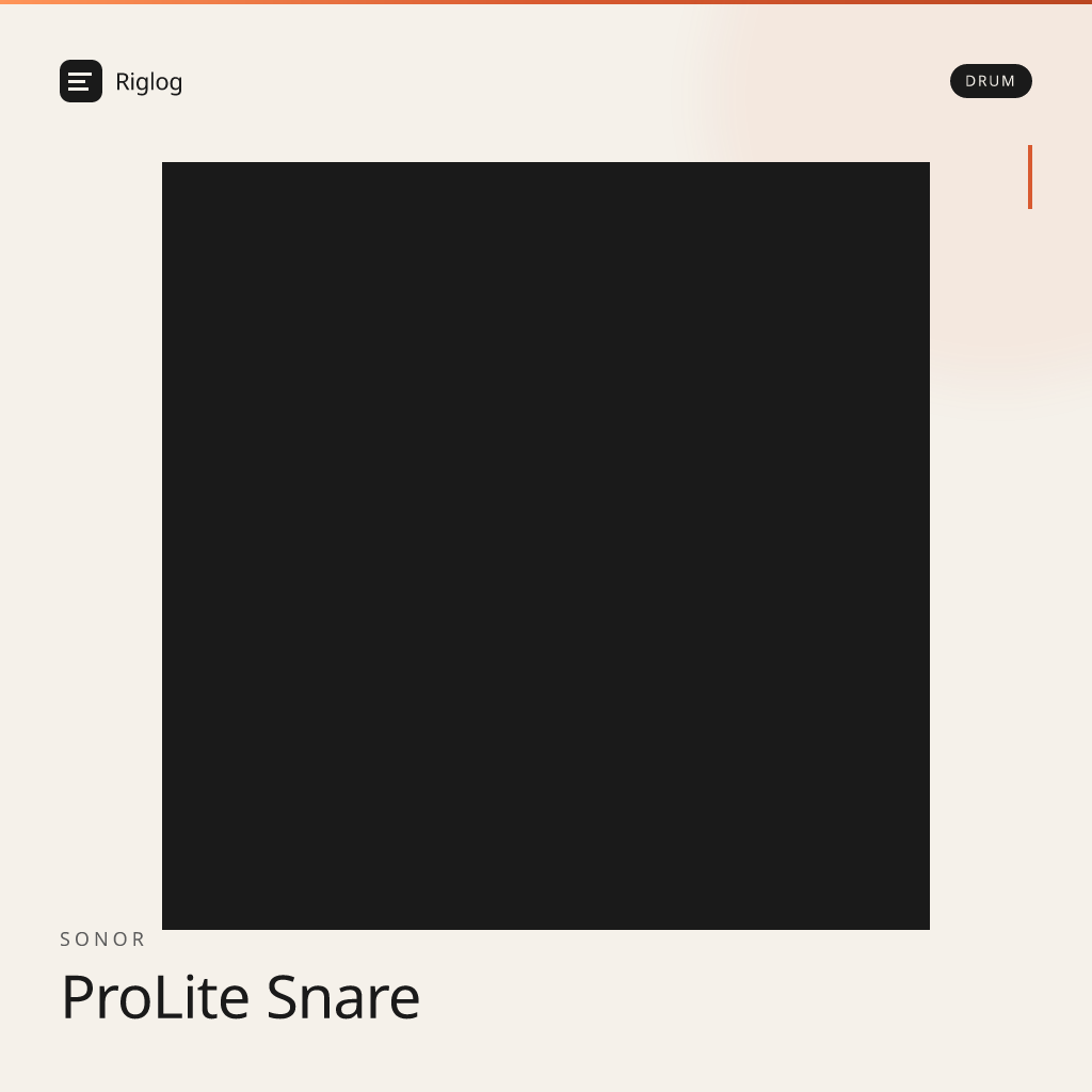Sonor ProLite Snare