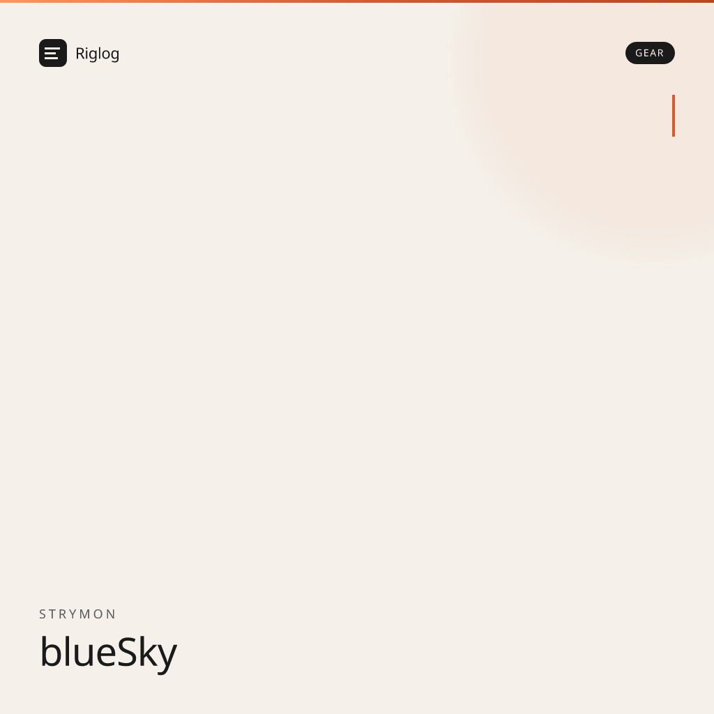 Strymon blueSky