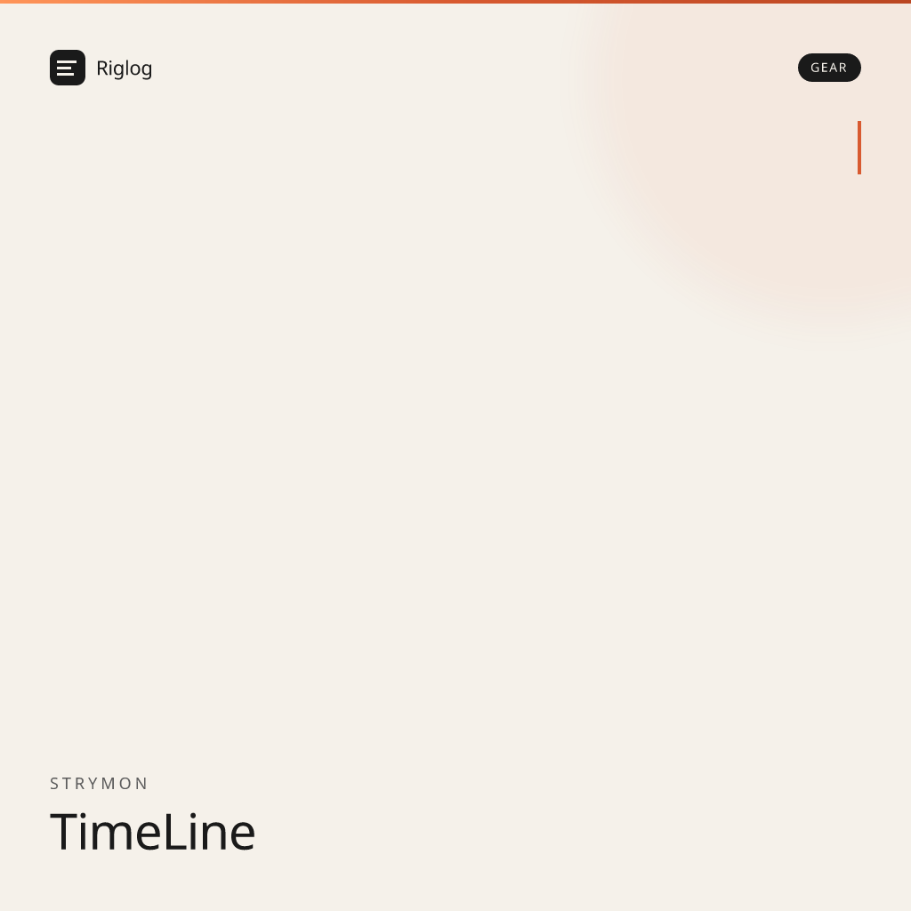 Strymon TimeLine