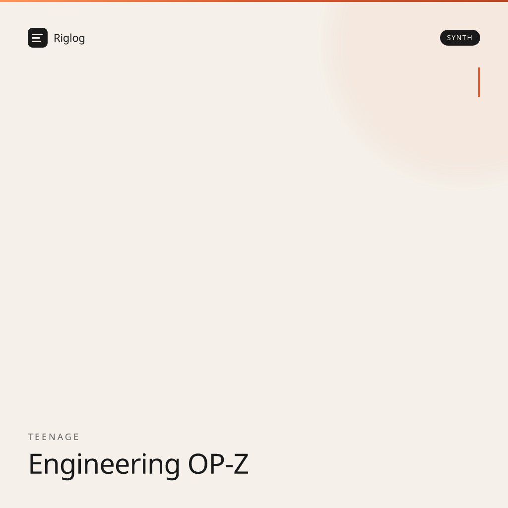 Teenage Engineering OP-Z