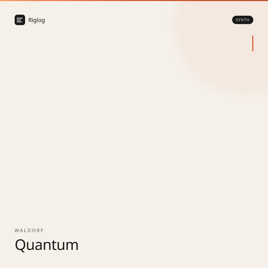 Waldorf Quantum